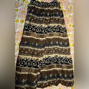 Vintage midi skirt